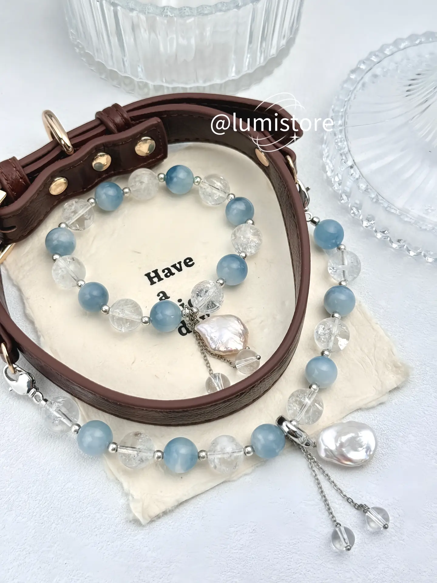 Moon Quartz Companion Collar II