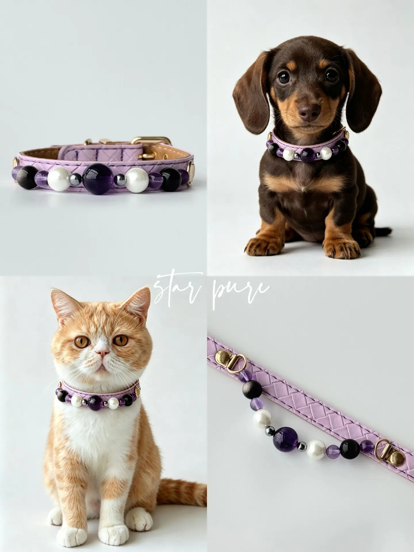 Aquamarine Walk Collar II