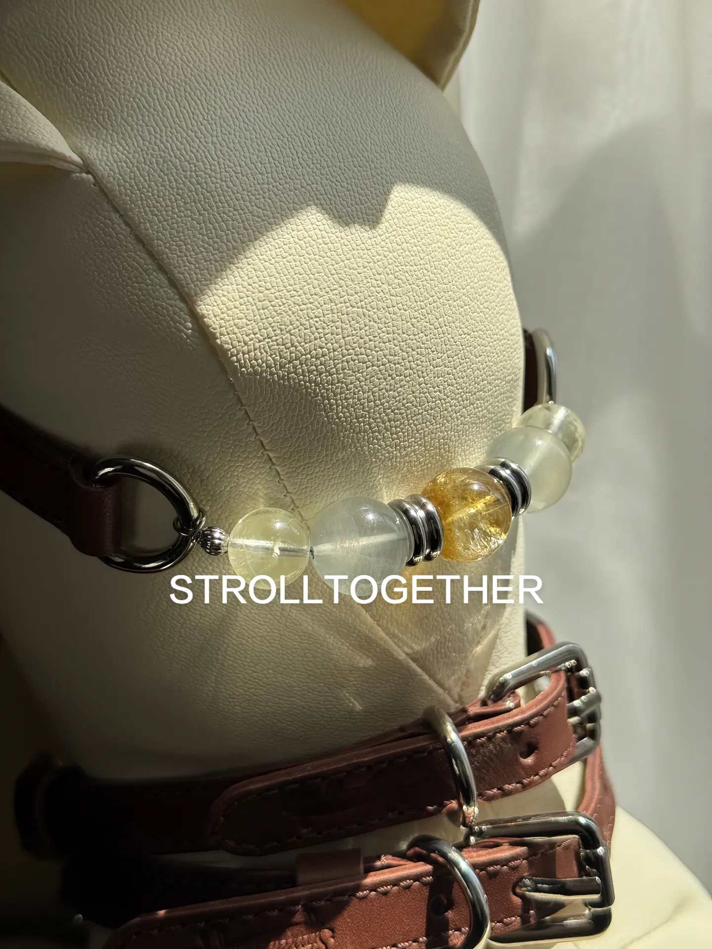 Aquamarine Walk Collar III