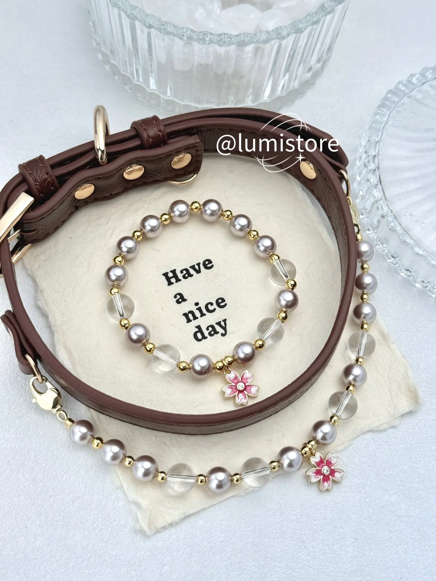 Moss Agate Garden Collar IIII