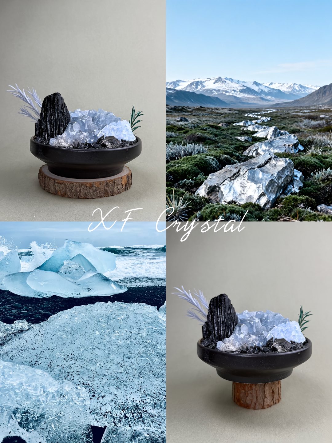 Blue Quartz Window Cup
