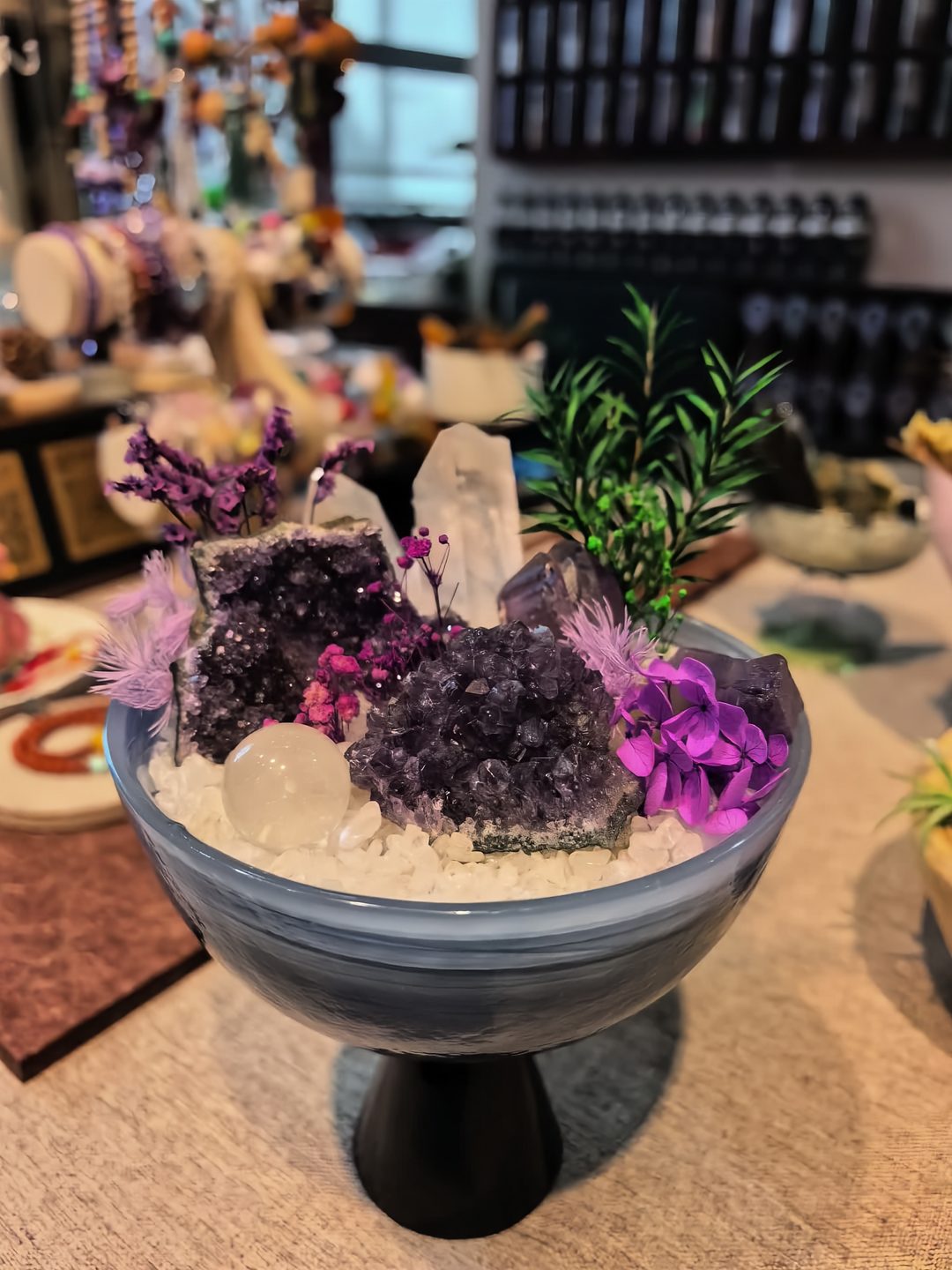 Moss Agate Renewal Bowl