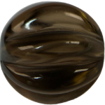 Smoky Quartz Pumpkin Bead