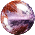 Purple Phantom Quartz