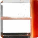 Premium Red Garden Quartz Cube Bead