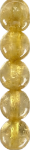 Golden Rutilated Quartz Slider Charm