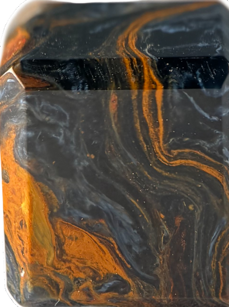 Pietersite Cube Bead