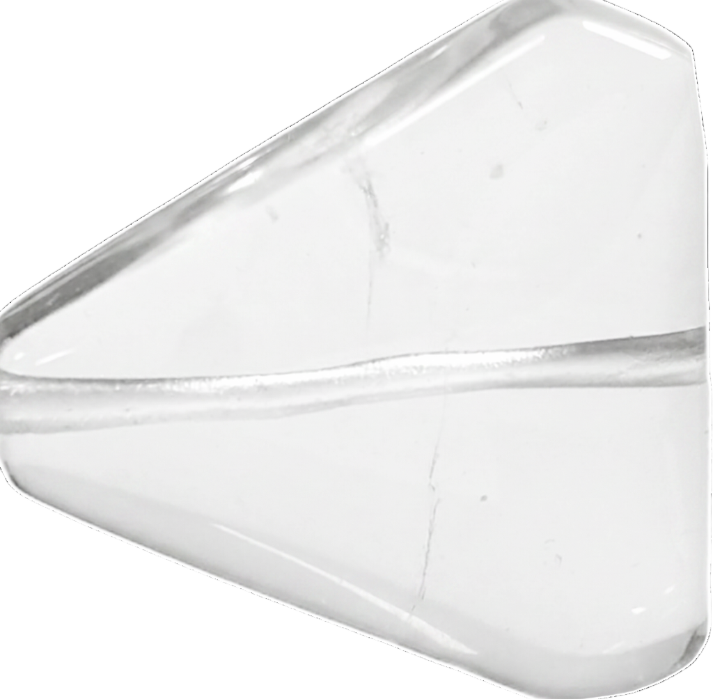 Clear Quartz Pyramid material