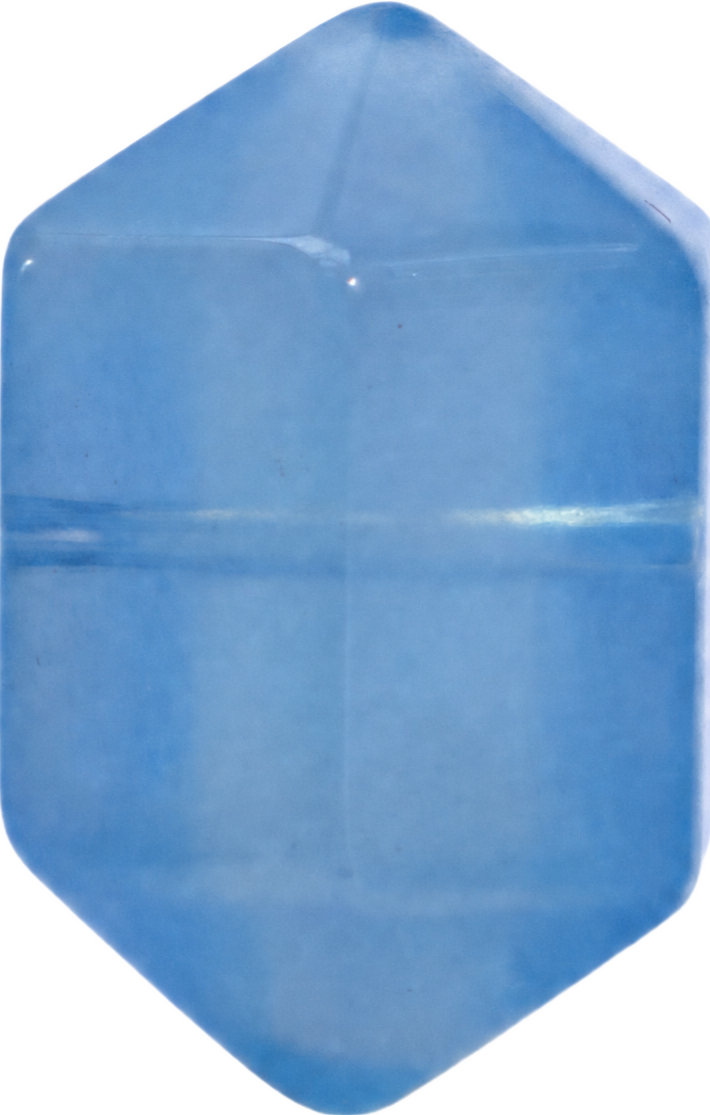 Aquamarine Double Terminated Point material