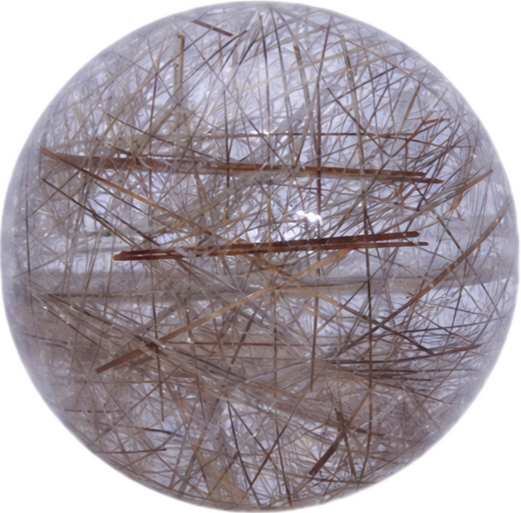 Deep Silver Rutilated Quartz