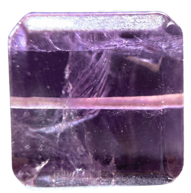 Amethyst Cube Bead material