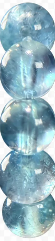 Aquamarine Slider Charm