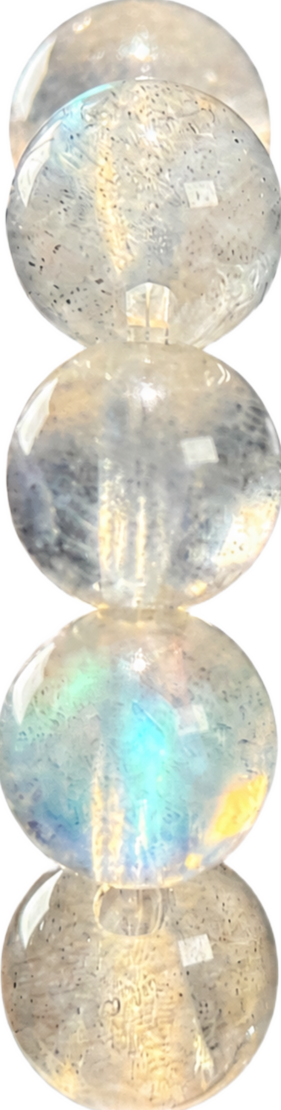Gray Moonstone Slider Charm