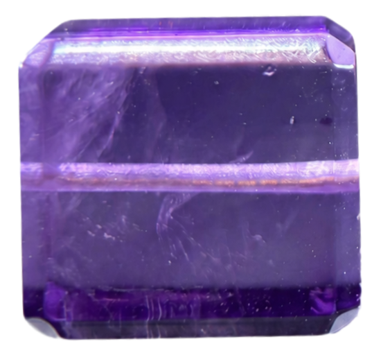 Amethyst Cube Bead Premium material